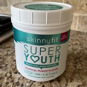 New unopened SkinnyFit SUPER YOUTH collegian in Tropical Punch Flavor